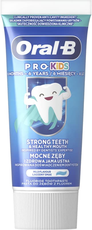 Oral-B Pro Kids zubní pasta 0–6 let