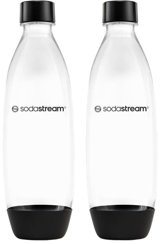 Sodastream Bottle Fuse 2×1 l Black for dishwasher