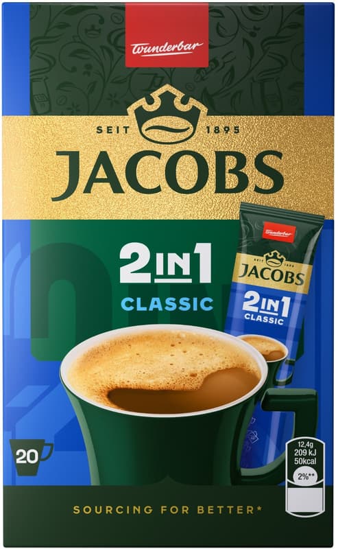 Jacobs Classic 2in1 (20x12.4g)