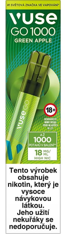 Vuse GO 1000 Green Apple