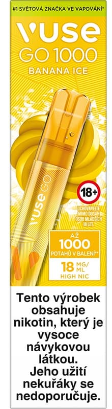 Vuse GO 1000 Banana Ice