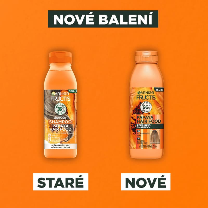 Garnier Fructis Hair Food Papaya šampon