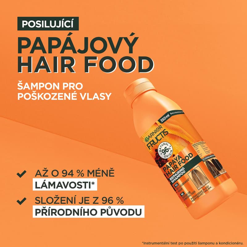 Garnier Fructis Hair Food Papaya šampon