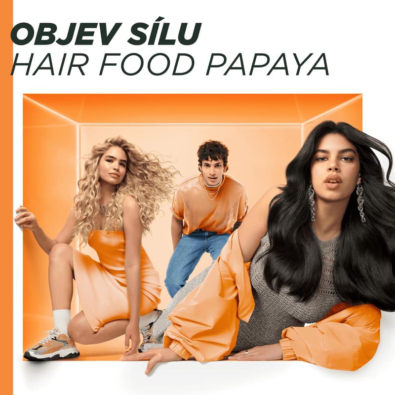 Garnier Fructis Hair Food Papaya šampon