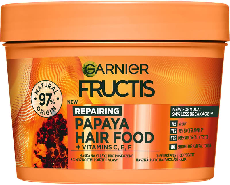 Garnier Fructis Hair Food Papaya hair mask