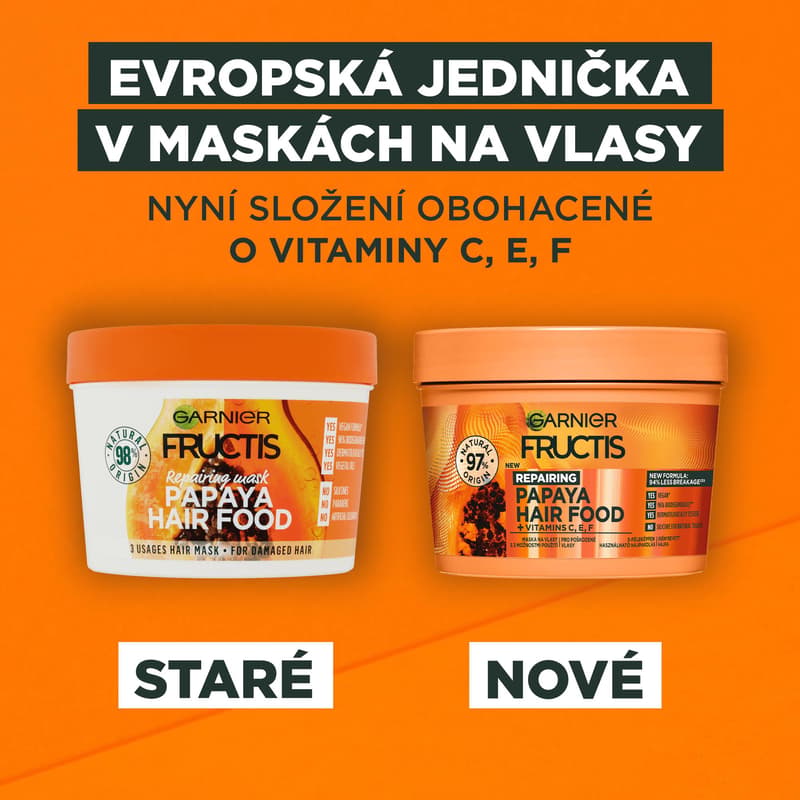 Garnier Fructis Hair Food Papaya hair mask