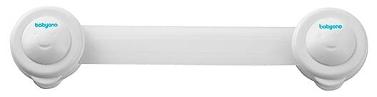Babyono Locks for drawers and refrigerators, white