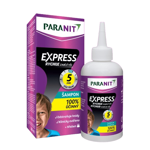Paranit Express Šampon 100ml+hřeben