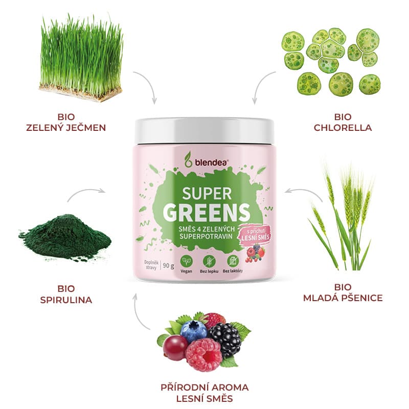 Blendea Super Greens forest mix 90g