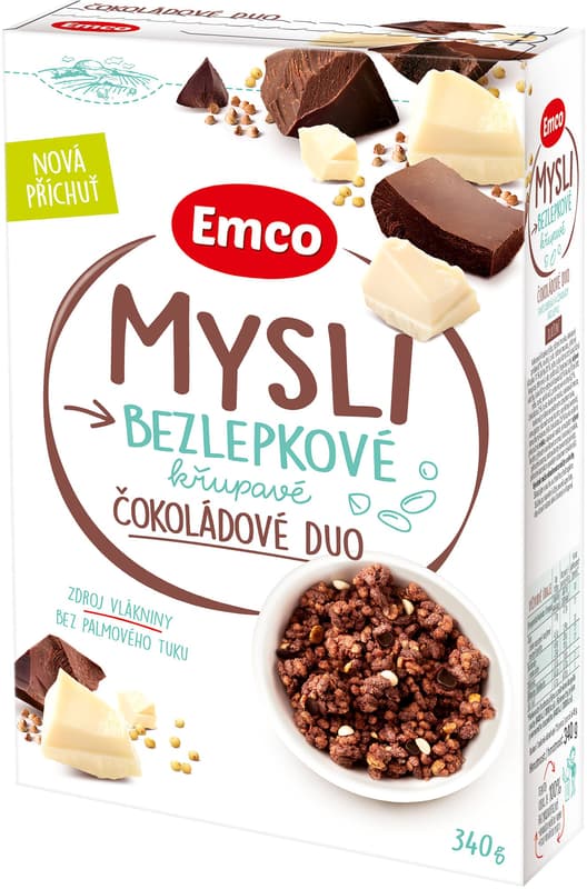 Emco Mysli chocolate duo gluten-free