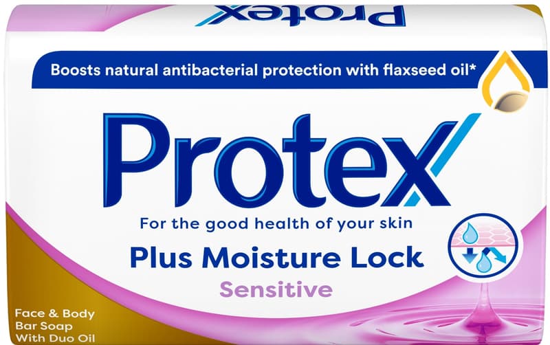 Protex Plus Moisture Lock Sensitive tuhé mýdlo