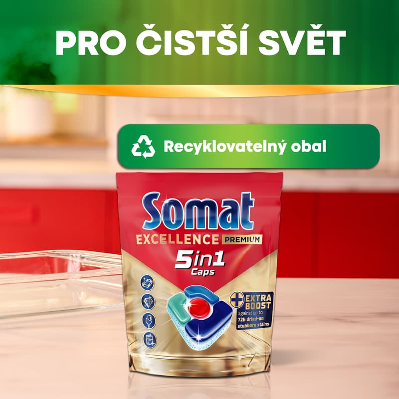 Somat Excellence 5in1 dishwasher capsules