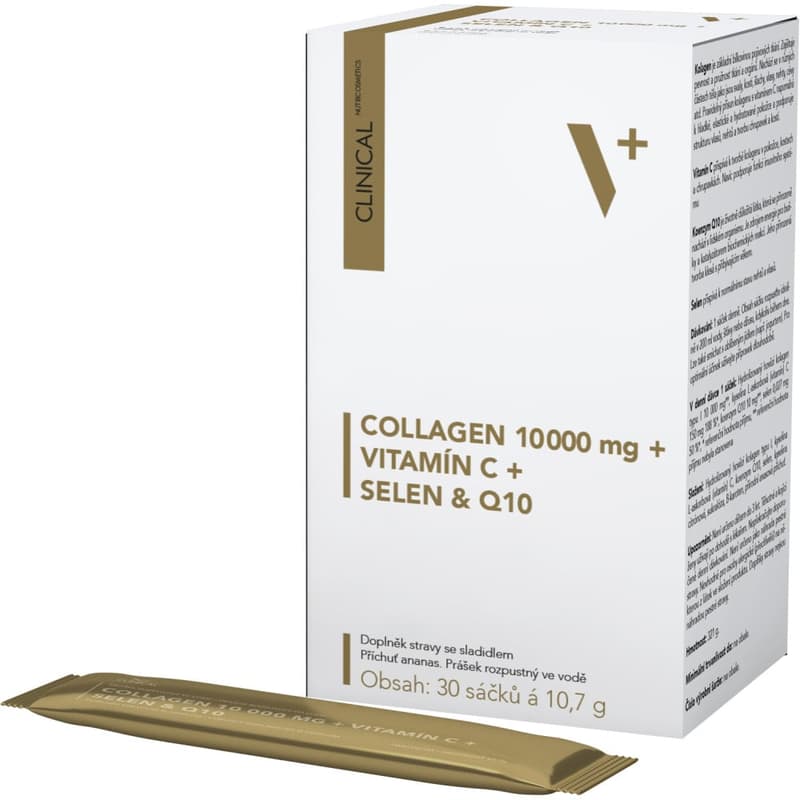 Clinical Collagen+vit.C+selen&Q10 ananas 30x10.7g