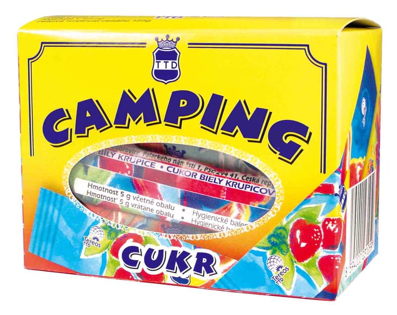 Cukr bílý sáčky camping
