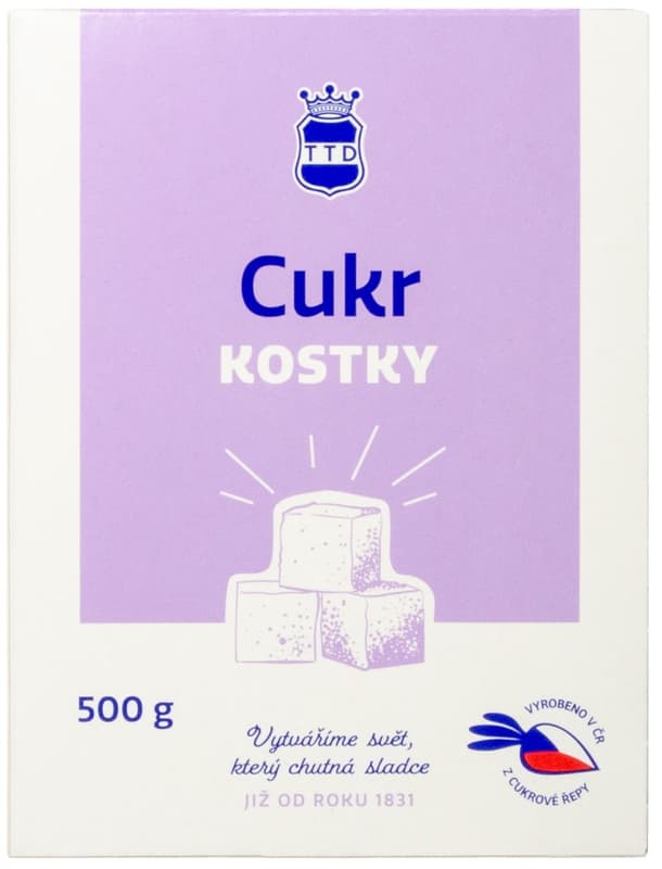 TTD White sugar cubes