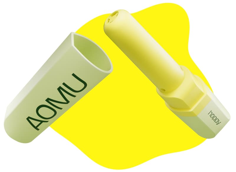 AOMU inhalační tyčinka s esenciálními oleji Happy