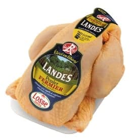 Les Landes Yellow free-range label rouge chicken