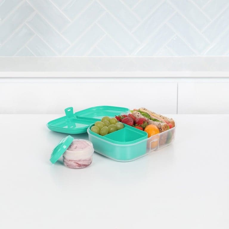 Sistema To Go snack box with 3 chambers