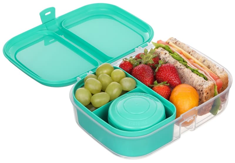 Sistema To Go snack box with 3 chambers