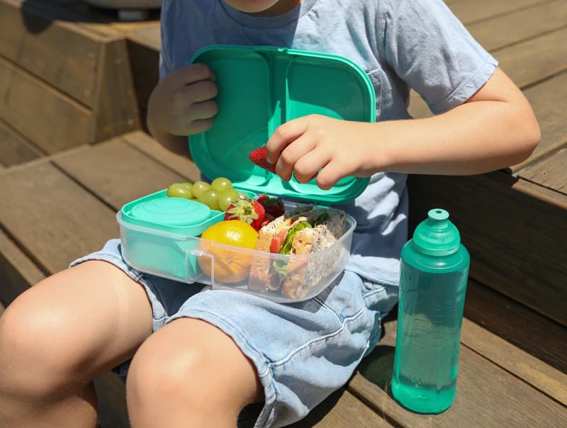 Sistema To Go snack box with 3 chambers