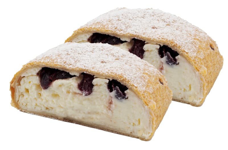 Pepes Patisserie Cottage cheese  strudel
