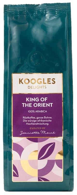 Koogles King of the Orient Zrnková káva
