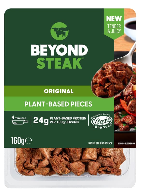 Beyond Meat Steak pieces (frozen)