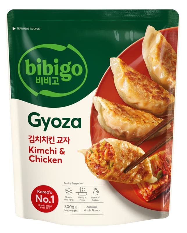 Bibigo Gyoza Kimchi and chicken