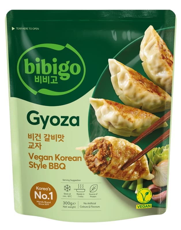 Bibigo Gyoza Korean BBQ vegan