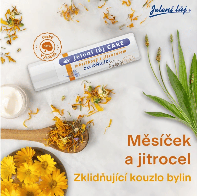 Jelení lůj CARE měsíčkový s jitroc.zklidň.