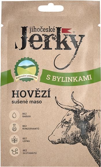 Jihočeské Jerky Beef Herbs