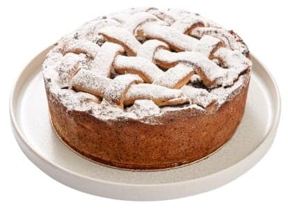 Rohlik.cz Dreamy plum poppy pie from The Green Garden