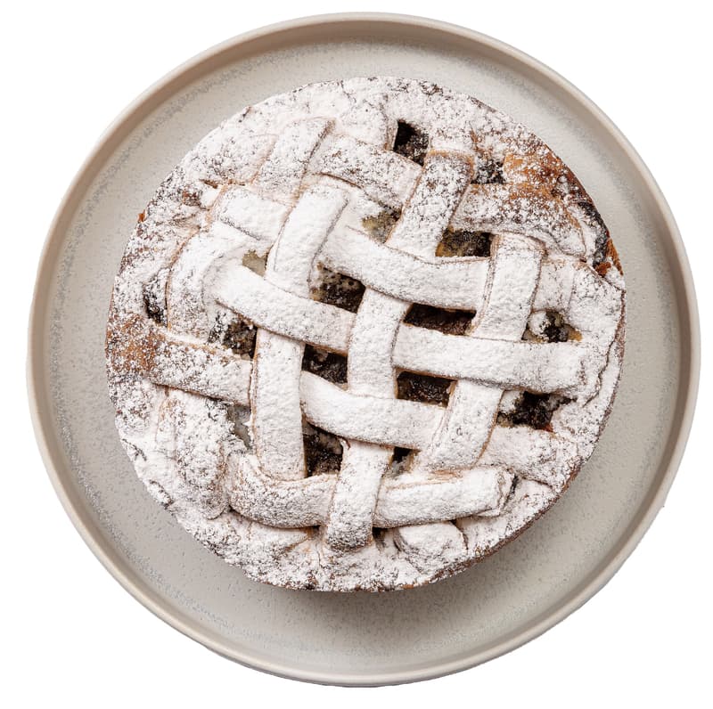 Rohlik.cz Dreamy plum poppy pie from The Green Garden