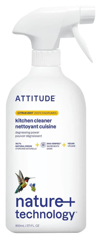 Attitude Čistič na kuchyně s vůní citronové kůry sprej