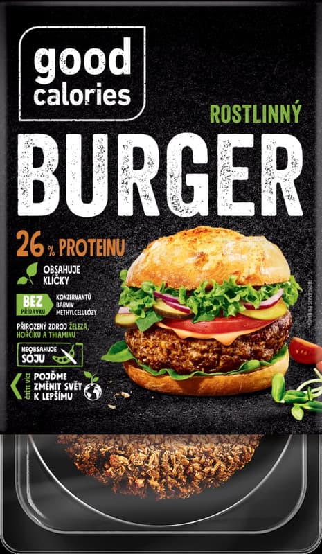 Good Calories Plant based burger