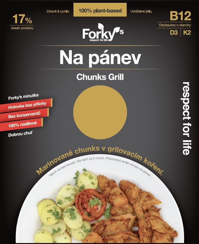 Forky's Chunks grill