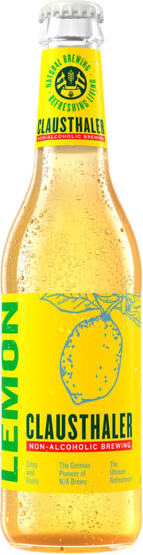Clausthaler Lemon 4×0,33 l nealkoholické, sklo