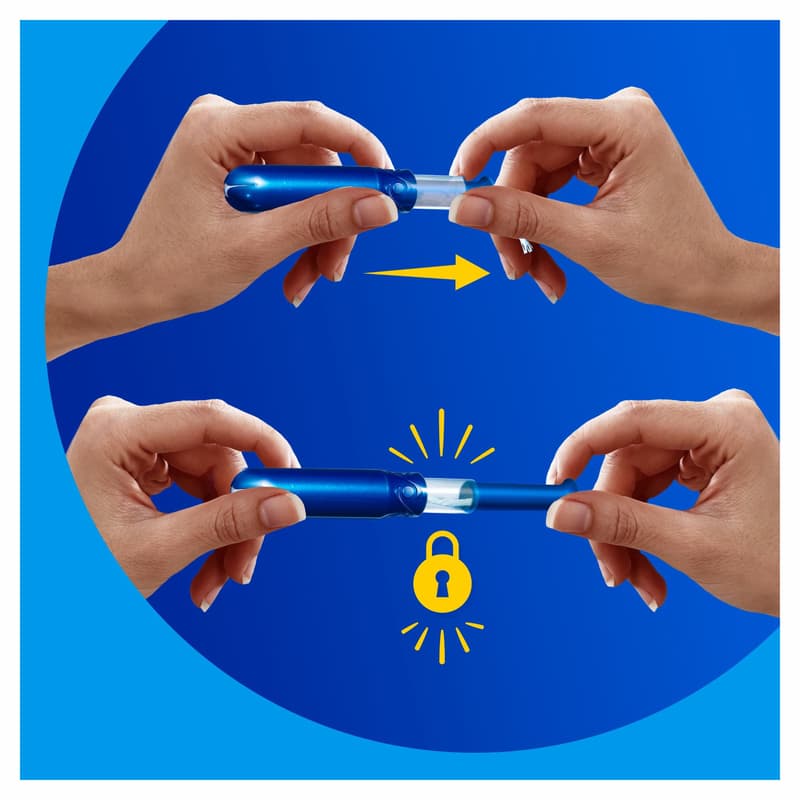 Tampax Pearl Compak Super Tampons With Applicator