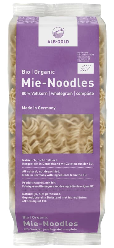 Alb-Gold Organic Mie-Noodles Whole Grain