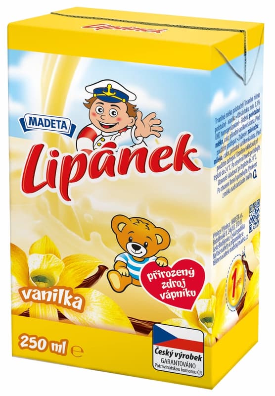 Madeta Lipánek milk vanilla 1,3 %