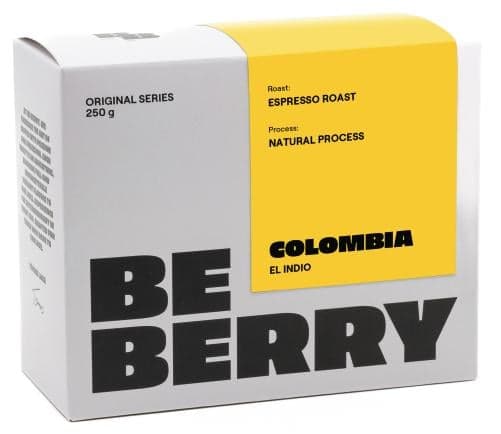 BeBerry Coffee Columbia El Indio espresso coffee beans