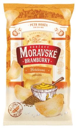 Moravské brambůrky Mustard chips