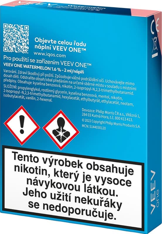 Veev One Watermelon 2 e-cigarette refills