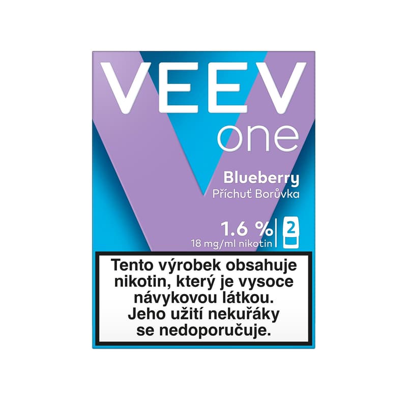 Veev One Blueberry  2 e-cigarette pods