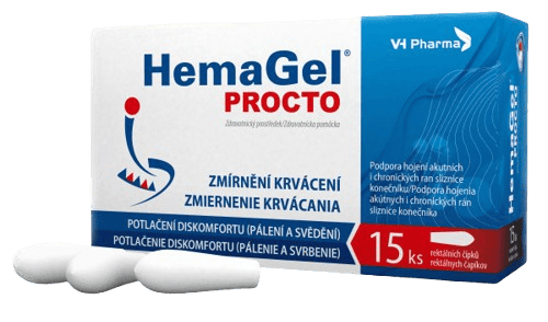 HemaGel PROCTO 15pcs rectal suppositories II
