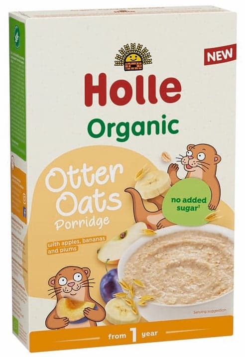 Holle BIO Oatmeal with apple, banana and plum Otter