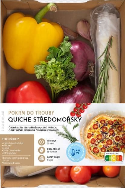 Cooking box - Mediterranean quiche