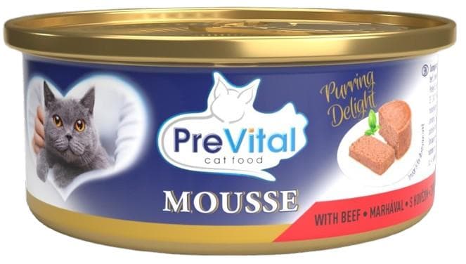 PreVital Canned Beef for Cats