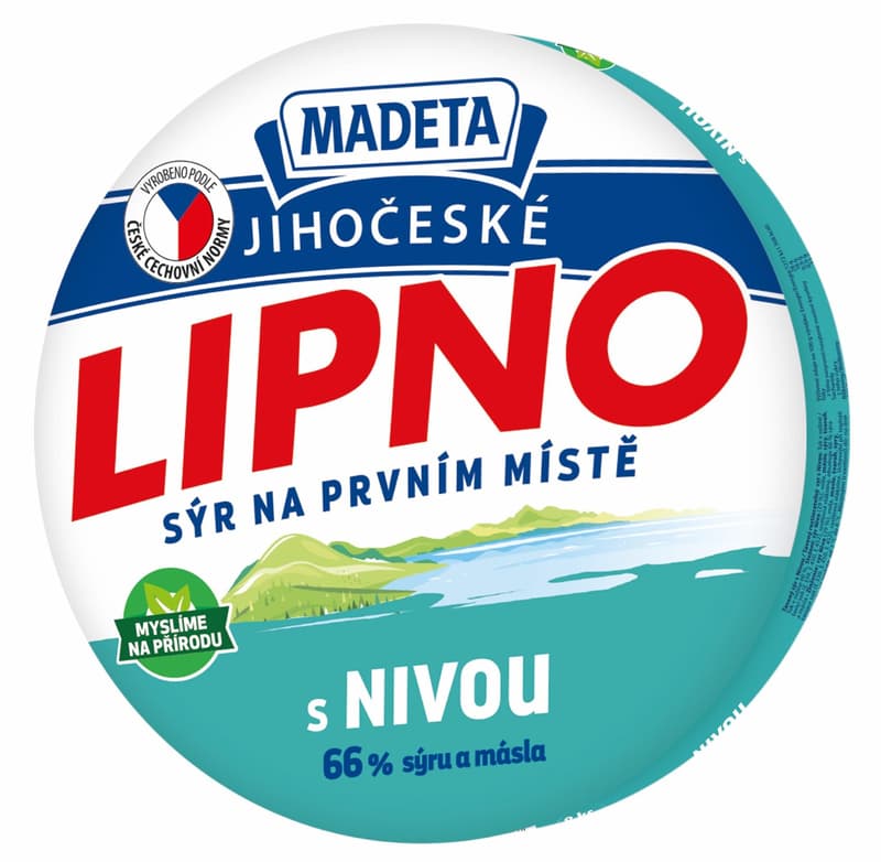 Madeta Jihočeské Lipno with blue cheese