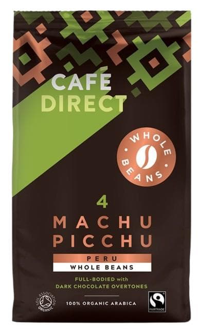 Cafédirect BIO Machu Picchu SCA 82 zrnková káva